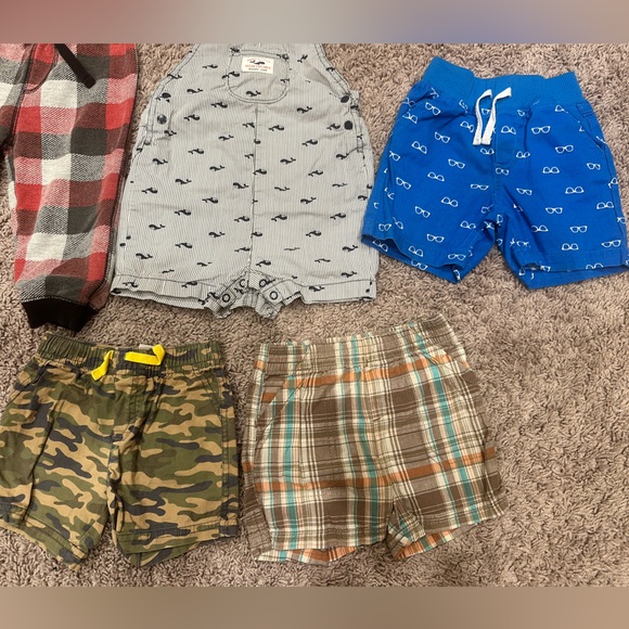 Baby Boy Shorts Joggers & Romper Bundle Mixed Styles 18 Months - Picture 3 of 3